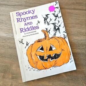 Vintage Spooky Rhyme Soft Cover Book